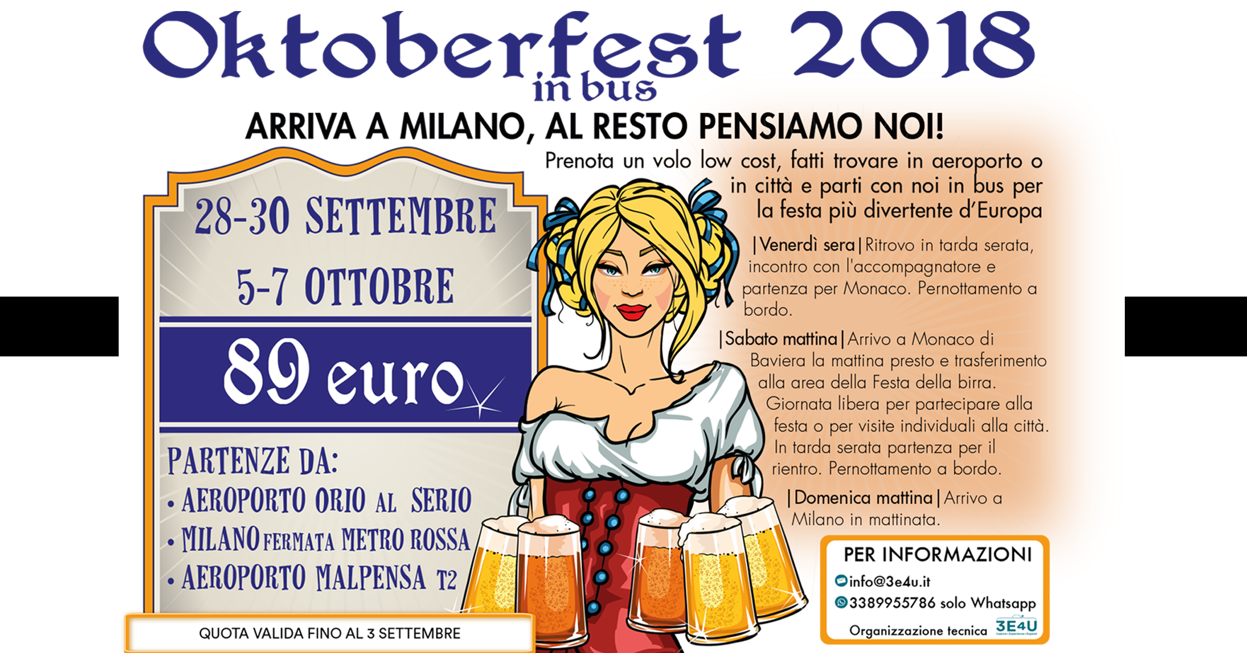 Oktoberfest 2018 _ Festa della Birra 2018